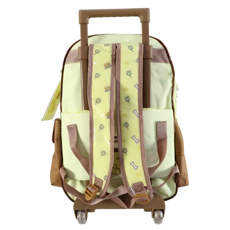 Mochila Escolar 2026 Pompompurin 18" con Carro Art.SR3701